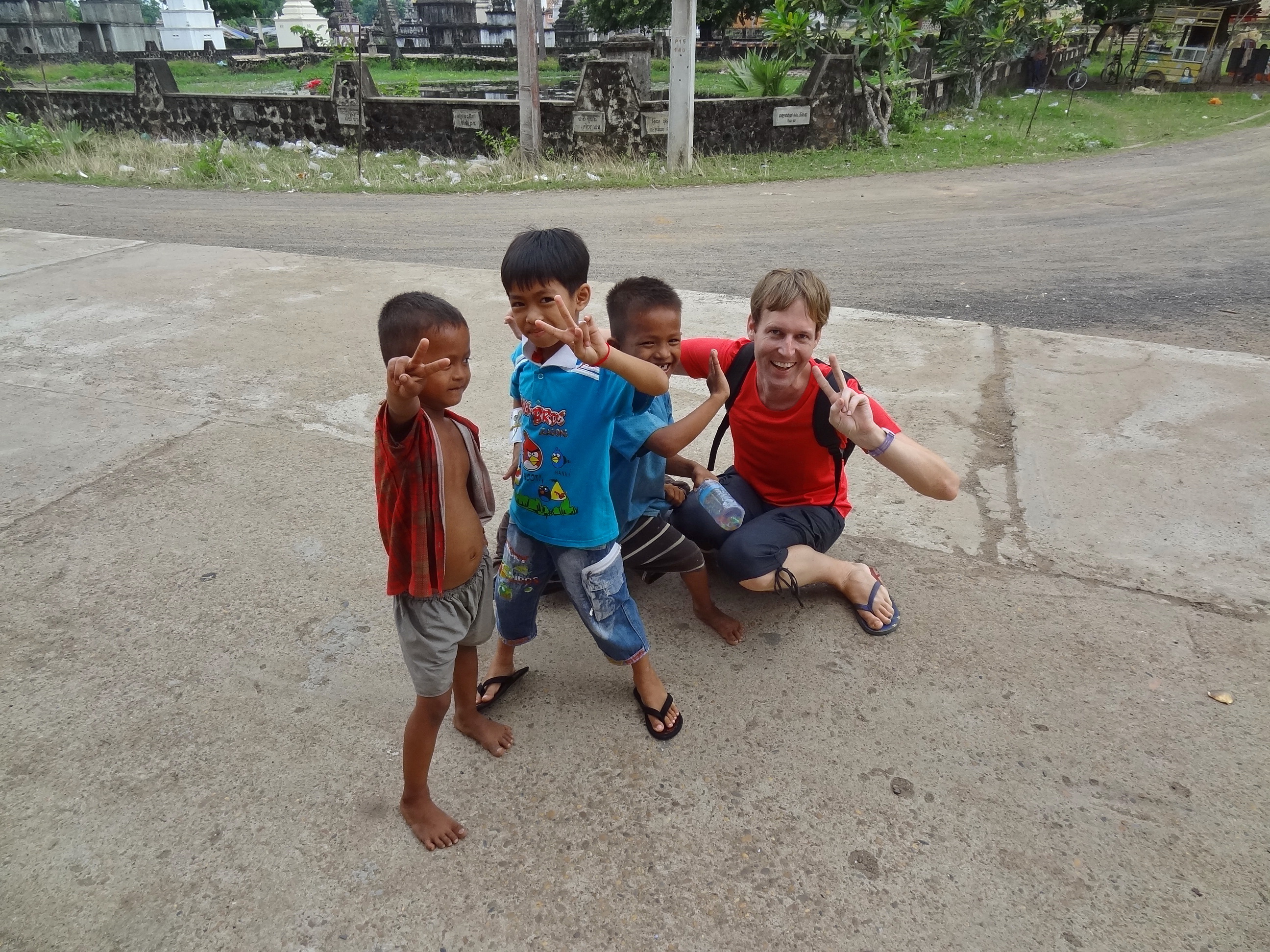 Cambodia Playing Kids